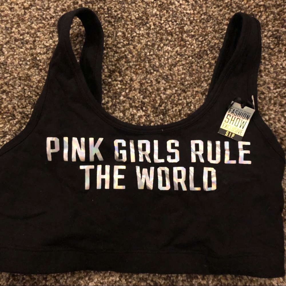 *LIMITED EDITION* PINK FASHION SHOW BRALETTE